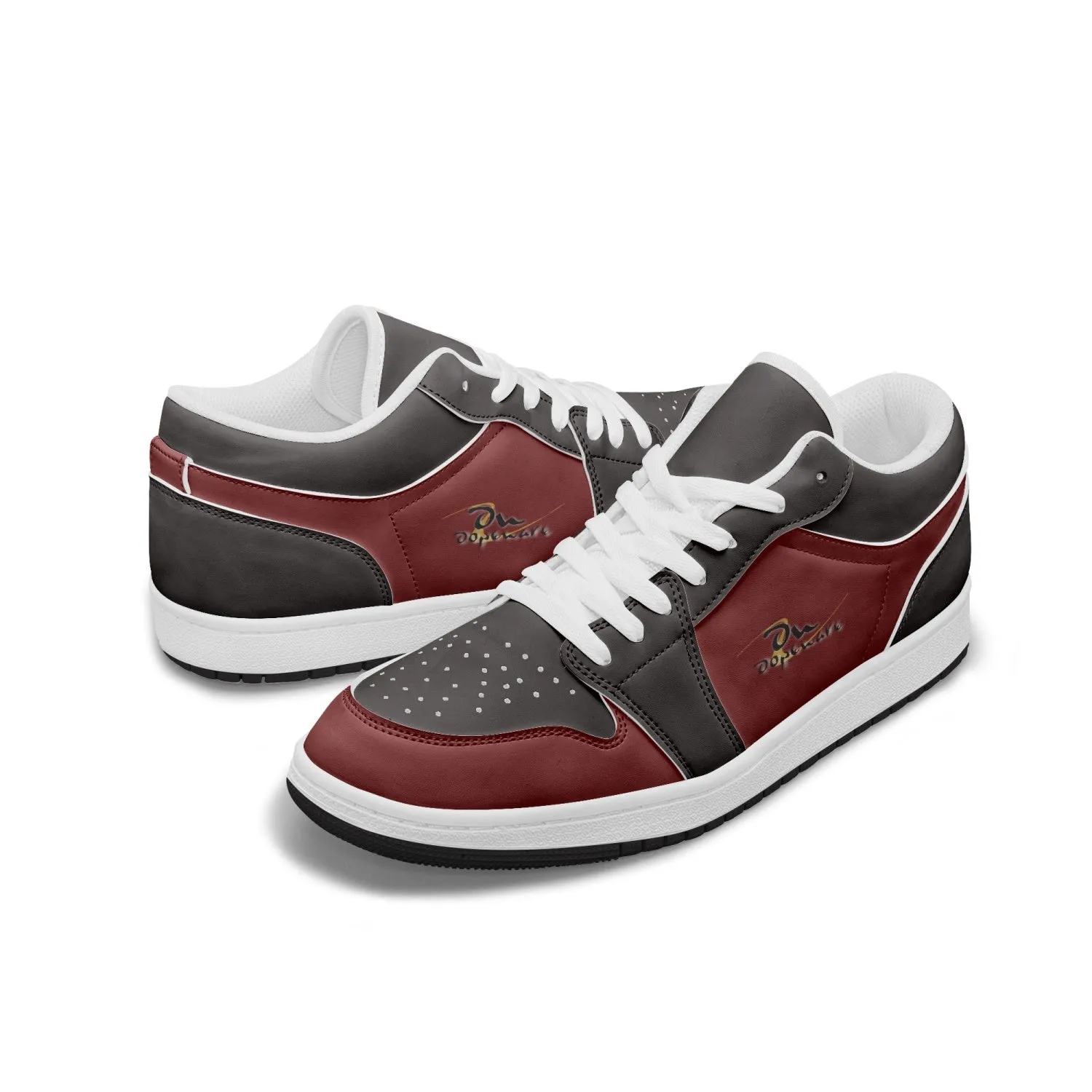 366. Type 2 Low-Top AJ1 Leather Sneakers