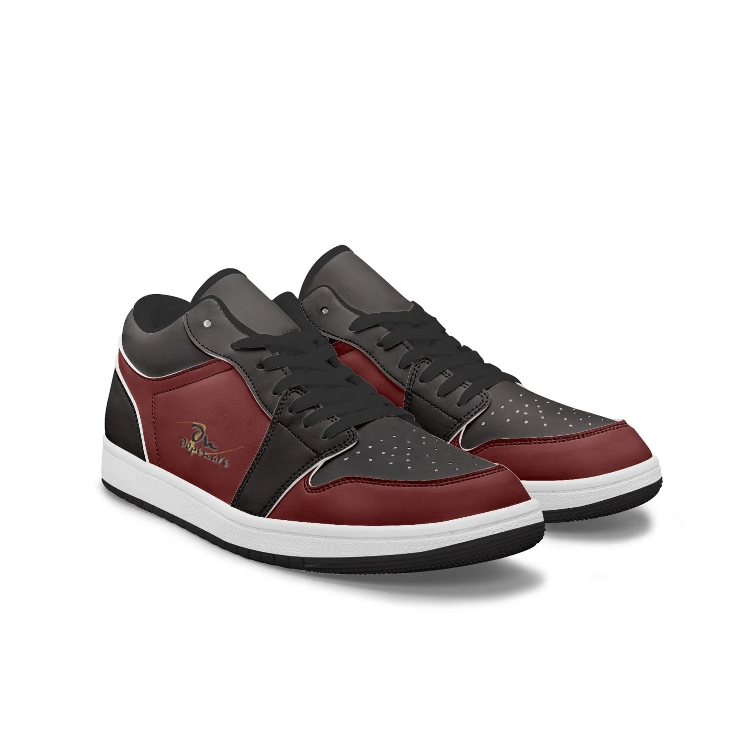 366. Type 2 Low-Top AJ1 Leather Sneakers