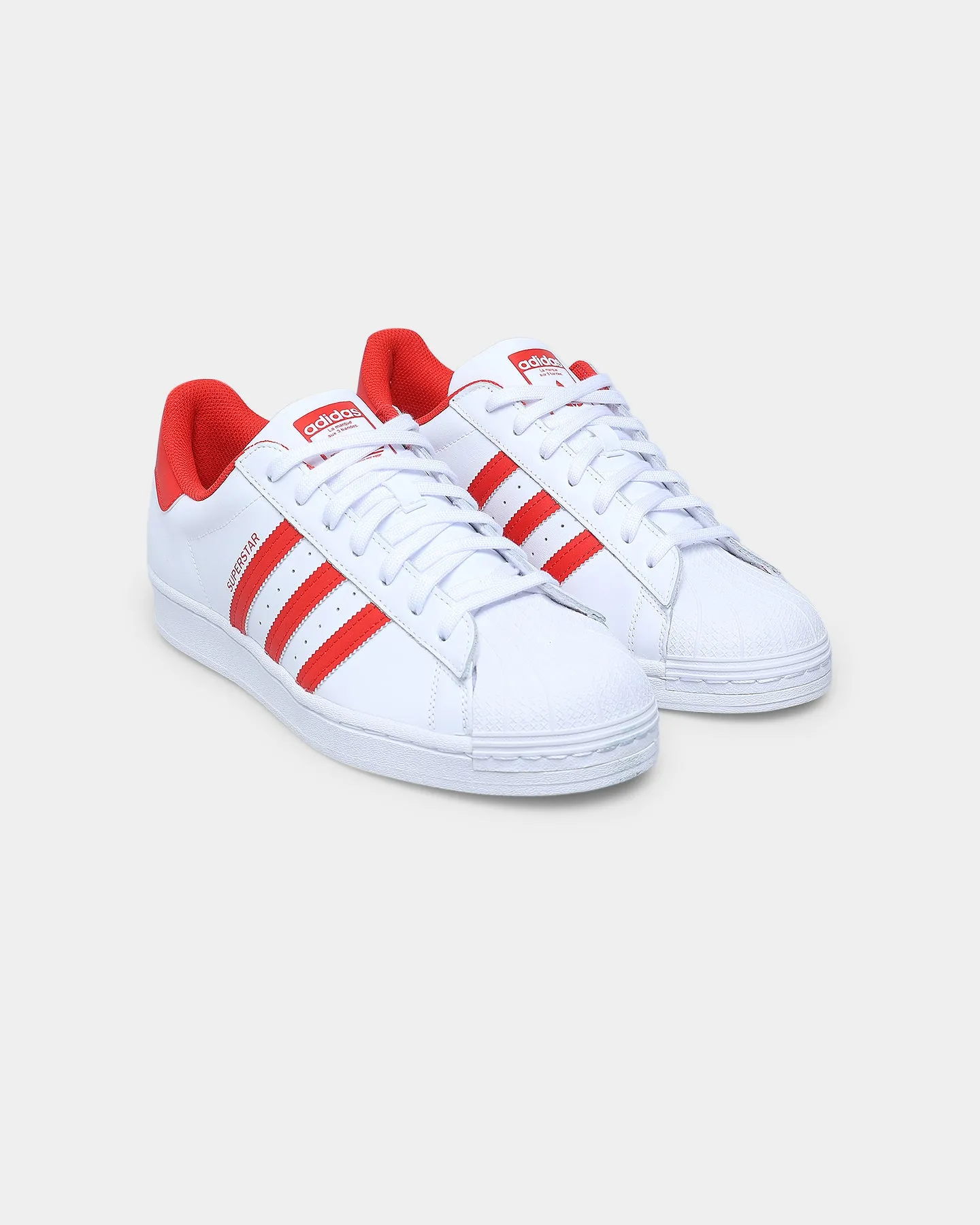 Adidas Superstar Cloud White / Vivid Red