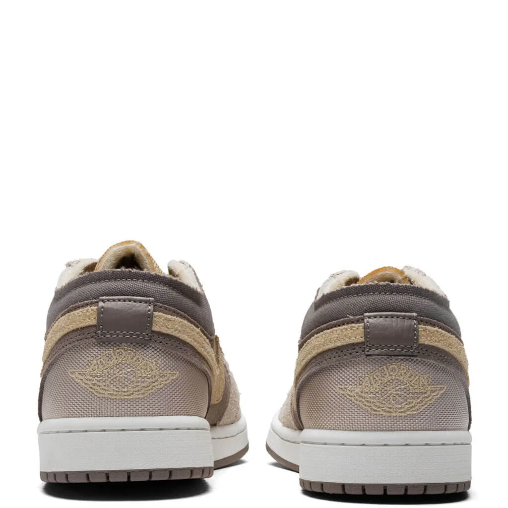 Air Jordan 1 Low SE Craft (GS) - Taupe Haze/Mint Foam/Celestial Gold