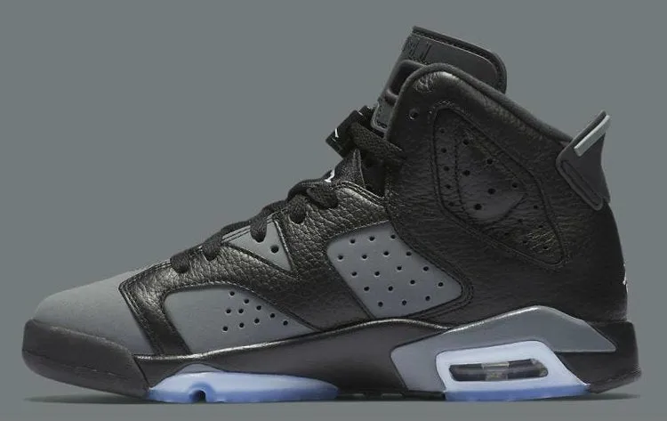 Air Jordan 6 Retro GS Black Cool Grey, black