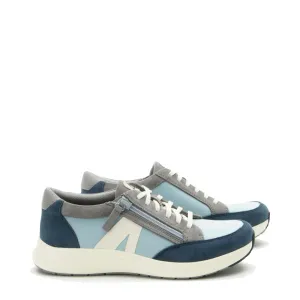 Alegria Women's Eazeer Sneaker in Tempest Blue