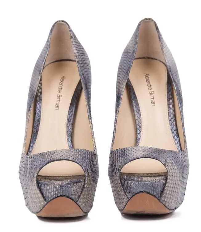 Alexandre Birman 6 Gray Pumps