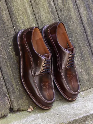 Bright Shoemakers, Moc Derby, Cognac Highshine