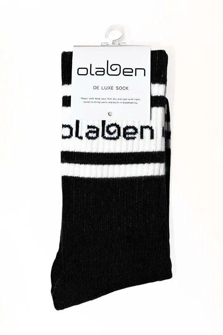 Cozine Quarter Sock - Black