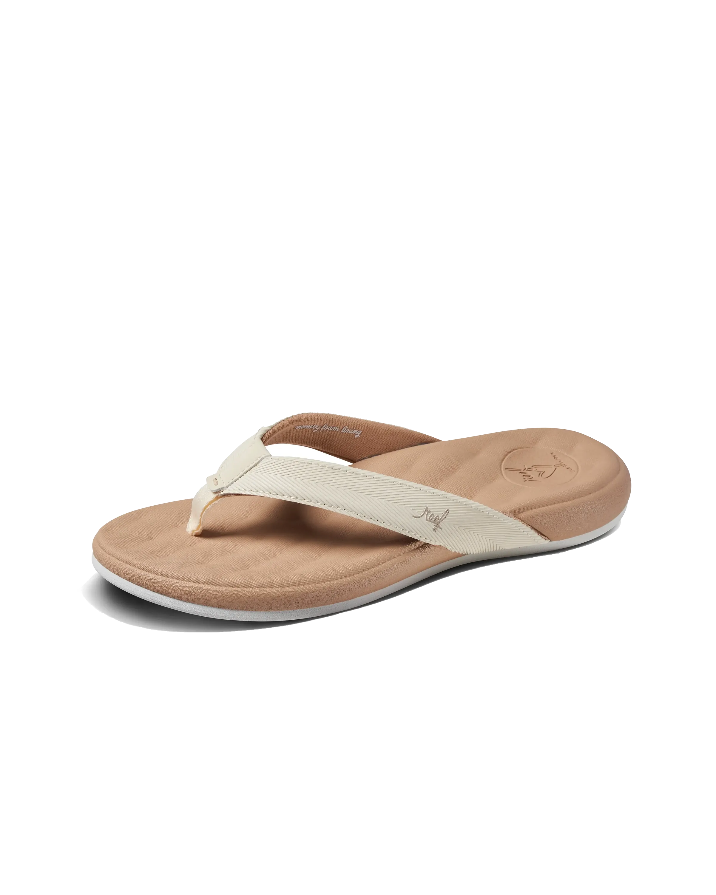 Cushion Harmony Flip Flops in Sand