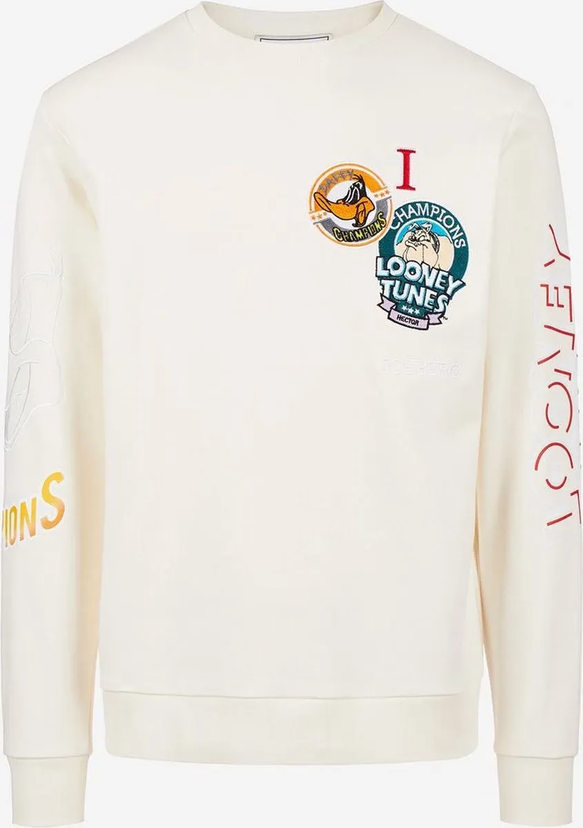 Daffy Looney Sweat Shirt (Cream) - I23E05B63001329