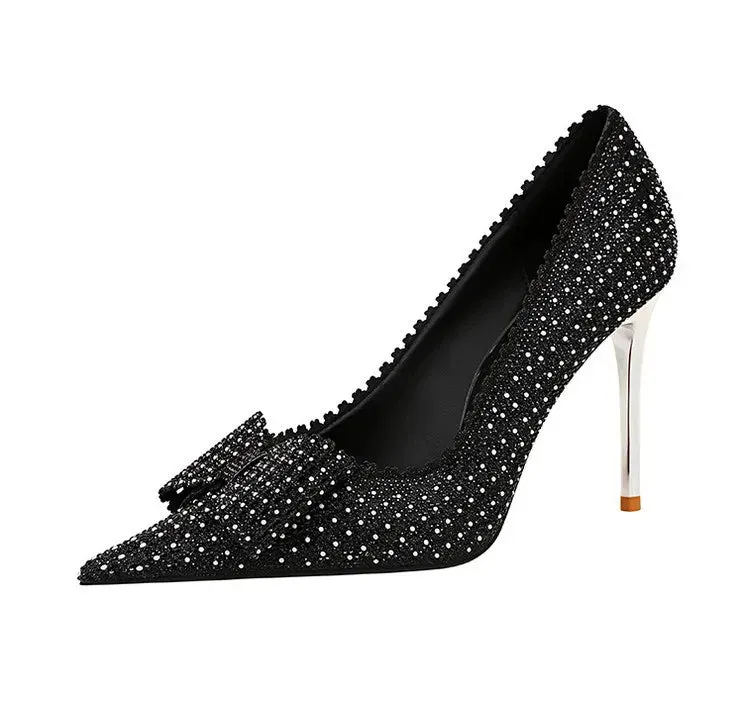 Diamond Studded Princess Heels