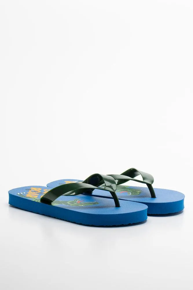 Dino Flip Flop Green