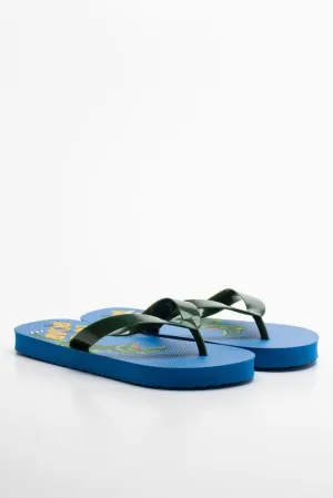 Dino Flip Flop Green