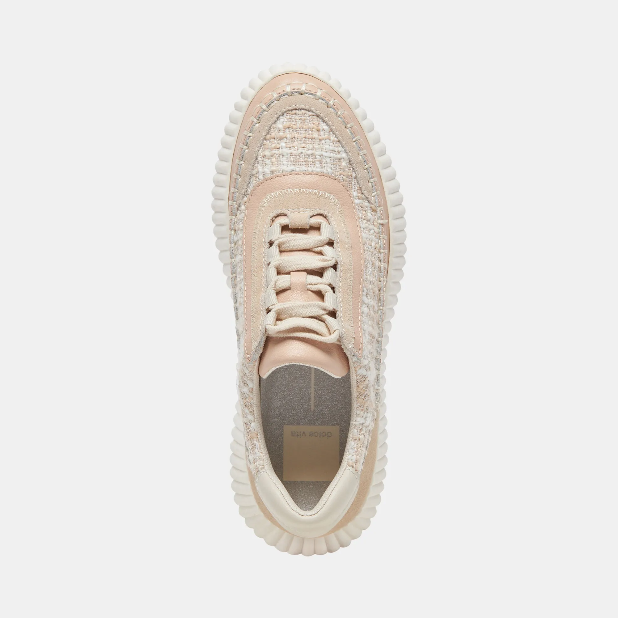 DOLEN SNEAKERS IVORY MULTI WOVEN