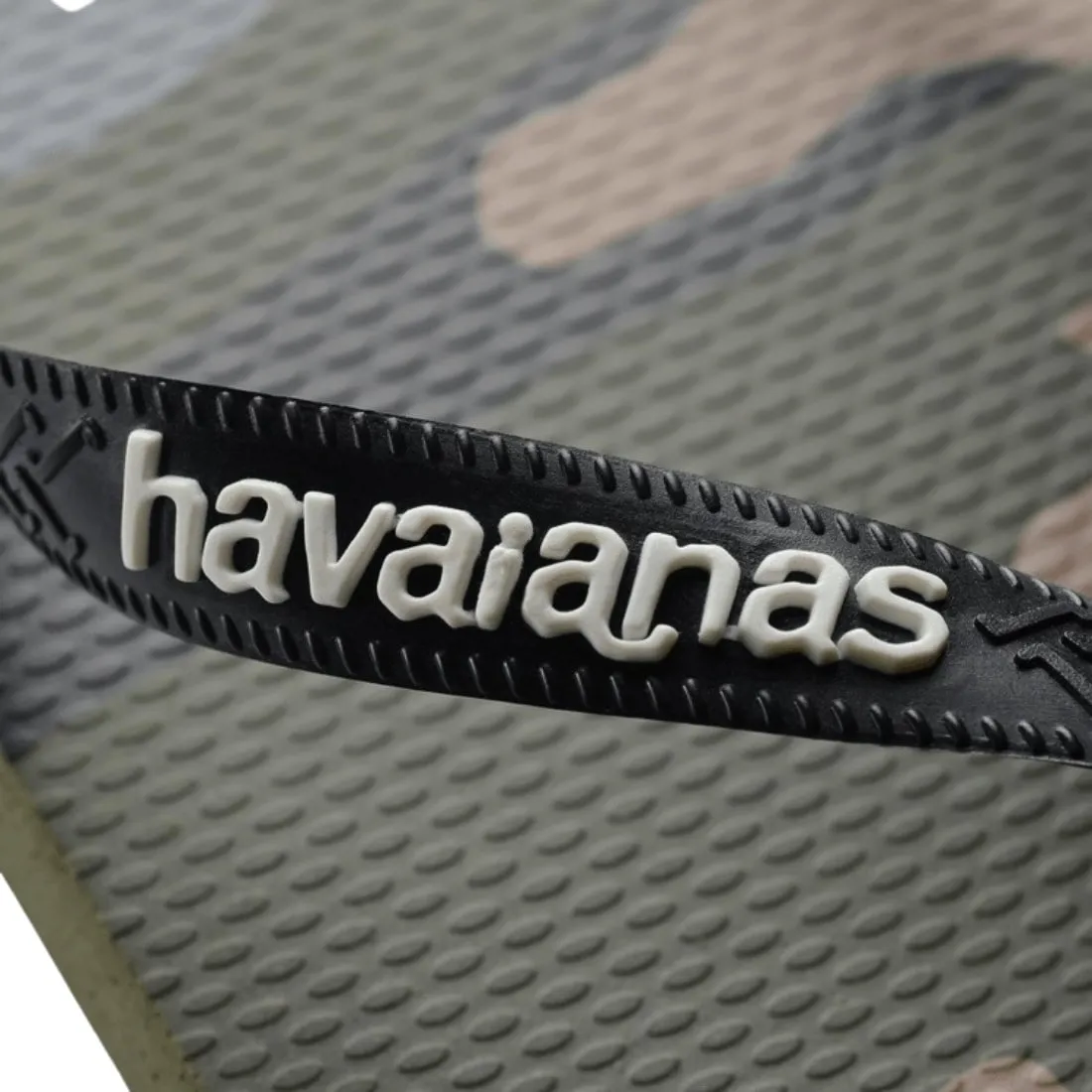 Havaianas Top Camu (Camo) Flip Flop Sandals - Green/Olive/Black