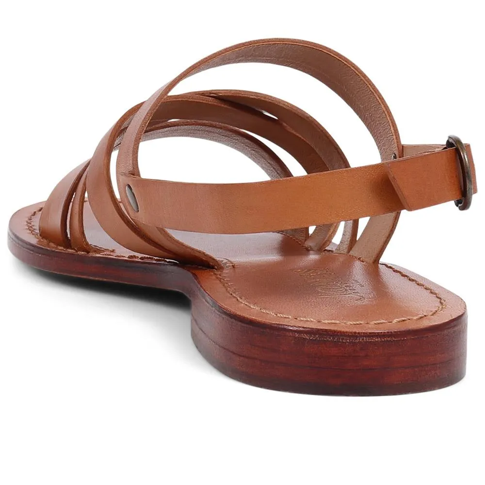 Hermione Leather Sandals  - HERMIONE / 325 181