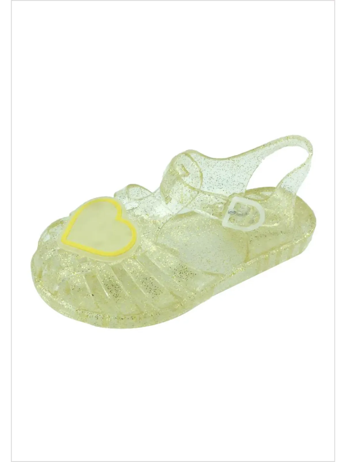 In Step Jelly Heart Sandals by Liv and Mia