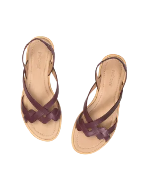 Luna Sandal - Plum