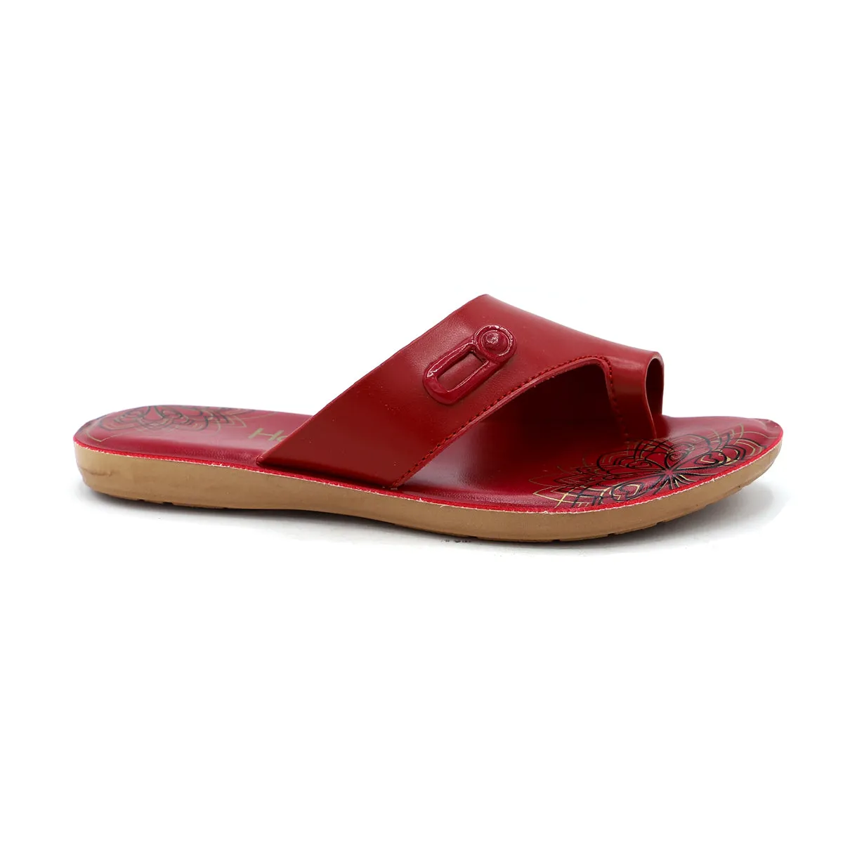 Maroon Casual Flip-Flop 002068