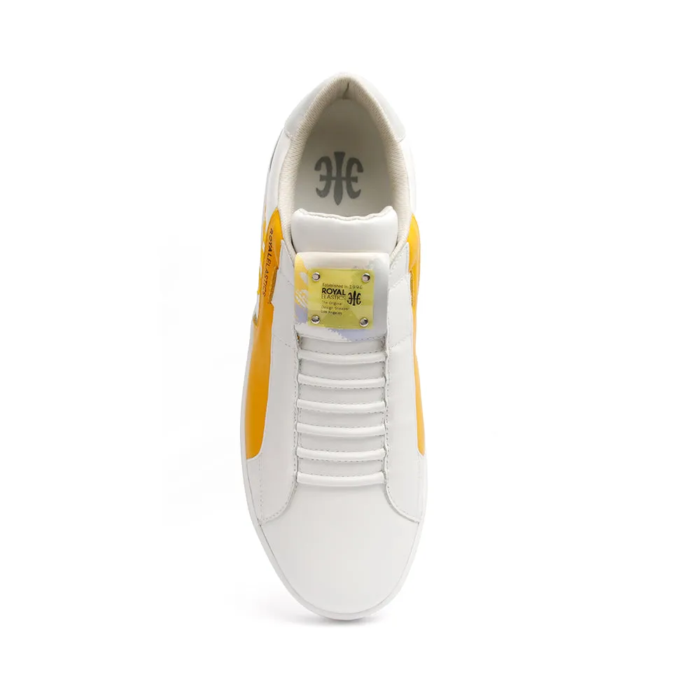 Men's Adelaide Yellow Leather Sneakers 02692-038