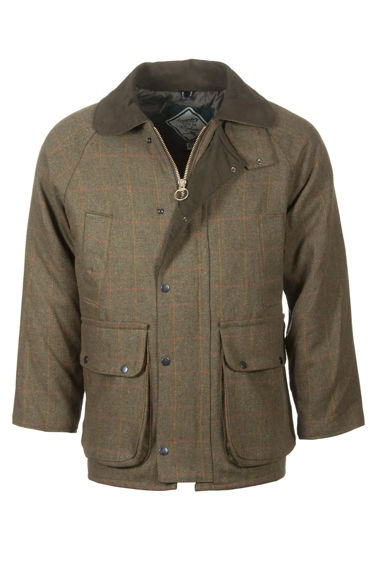 Men's English Tweed Shooting Jacket - Derby