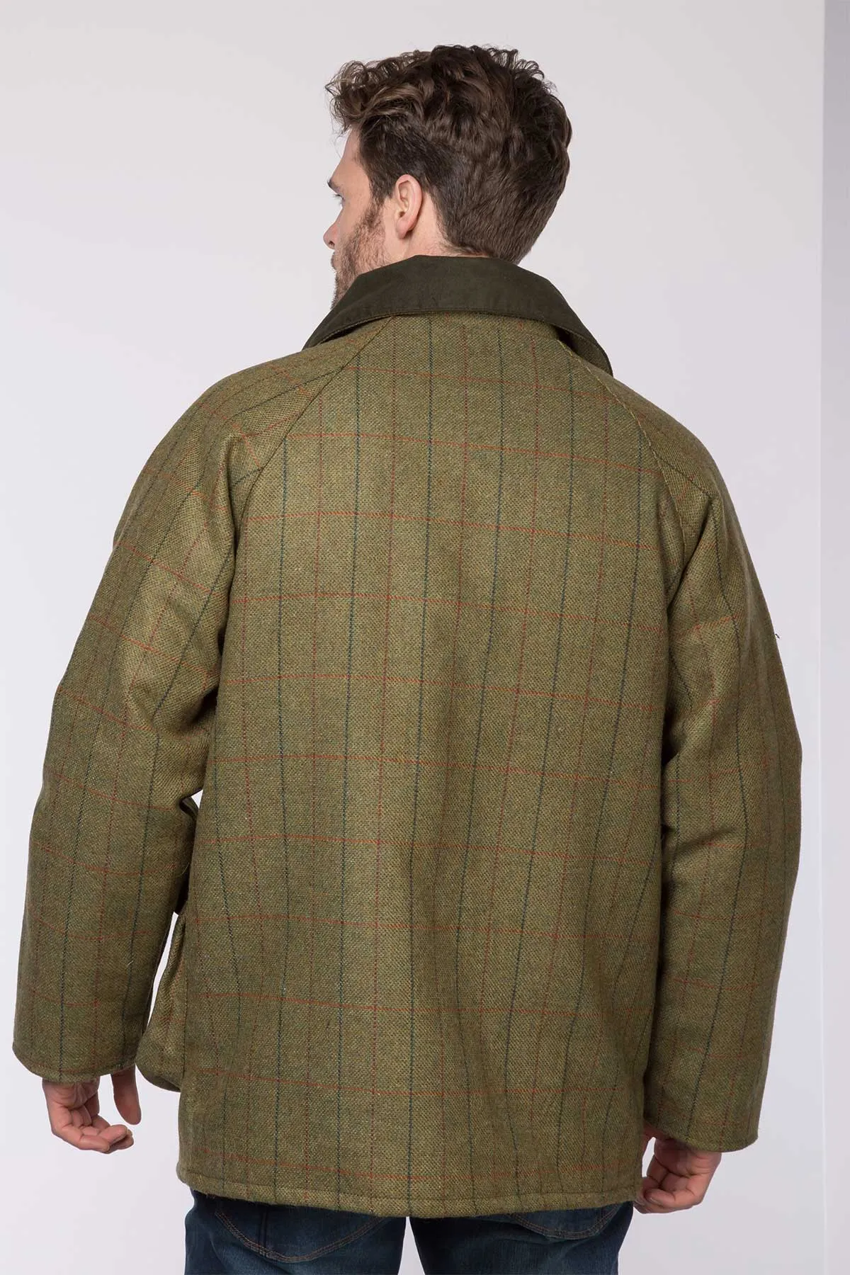 Men's English Tweed Shooting Jacket - Derby