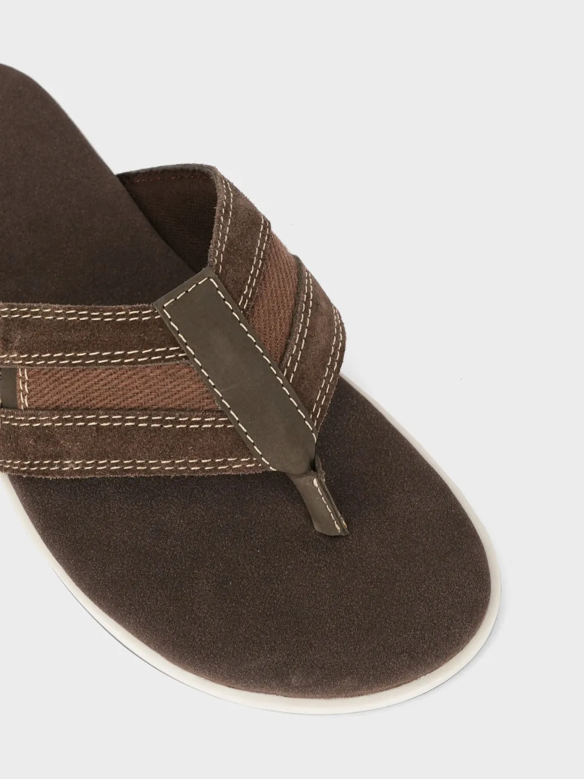 Mens "GEFJUN" Casual Suede Slippers