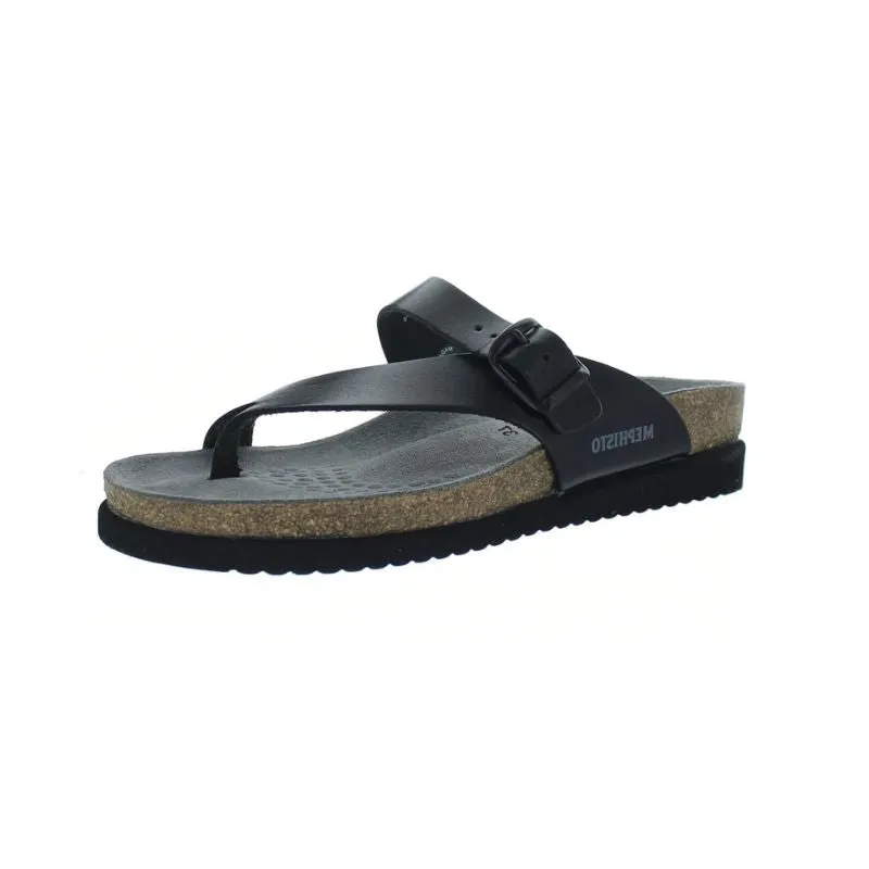 Mephisto Helen Black Women's Sandals