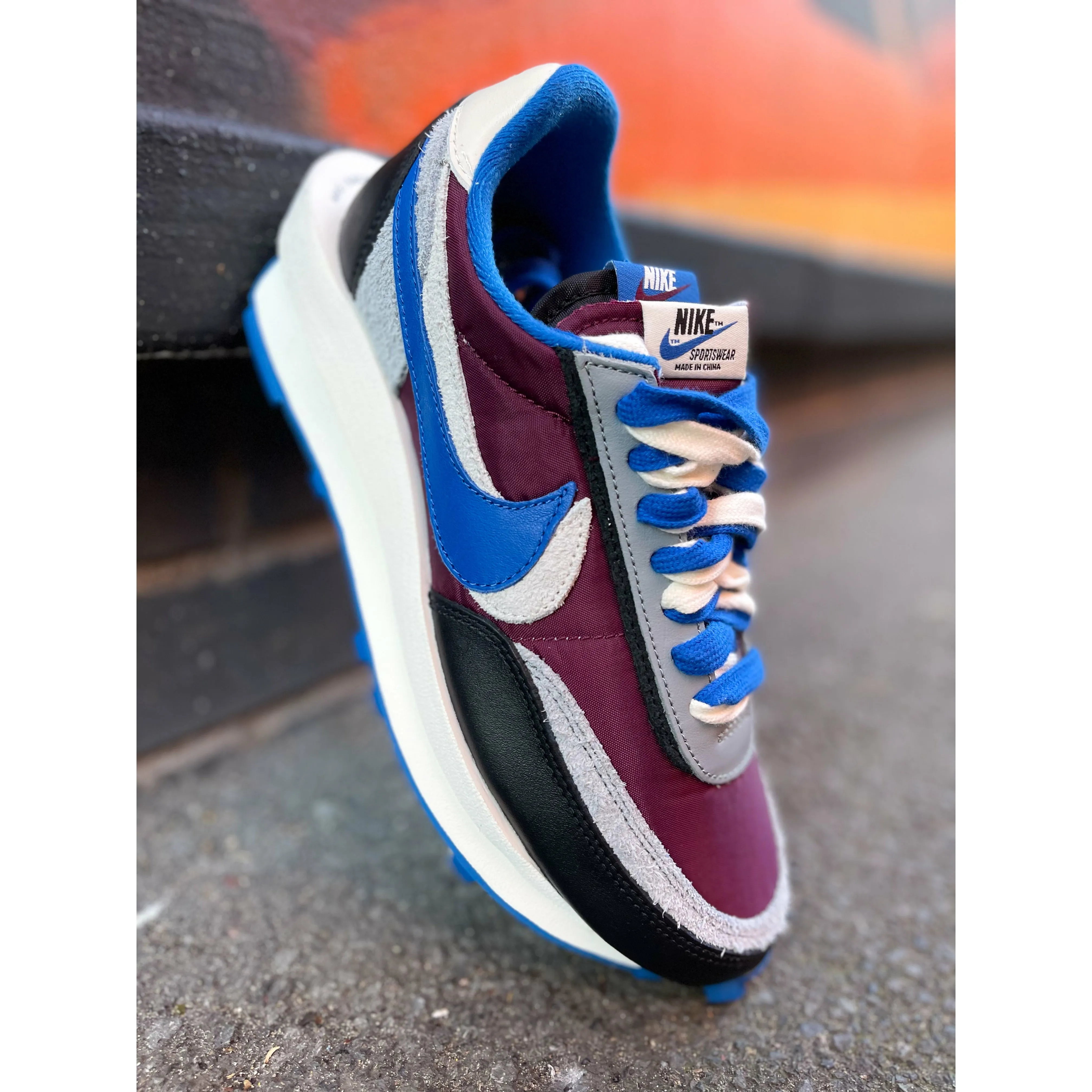 Nike LDWaffle Sacai Undercover Night Maroon Team Royal