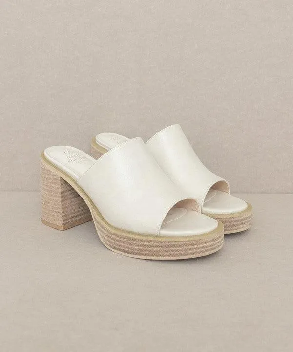 Oasis Society Camille - Platform Slide Heel