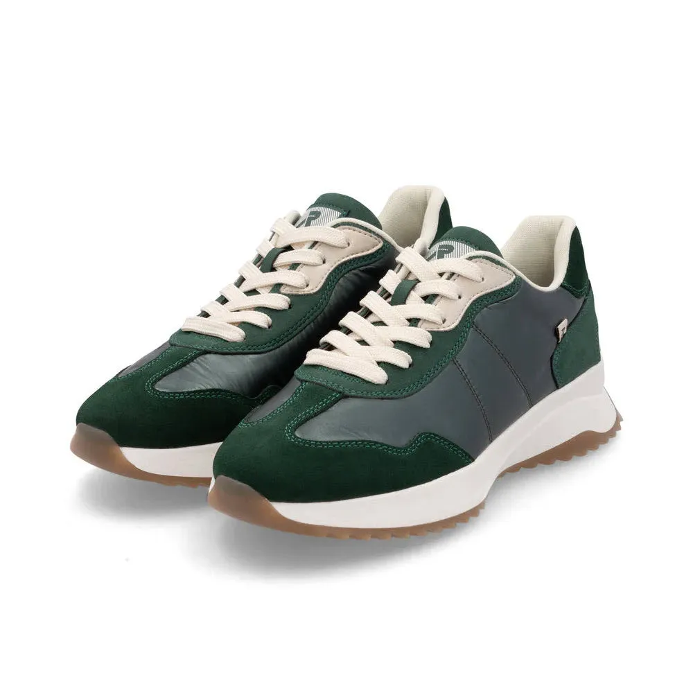 REVOLUTION RETRO STREET SNEAKER GREEN FOIL - WOMENS