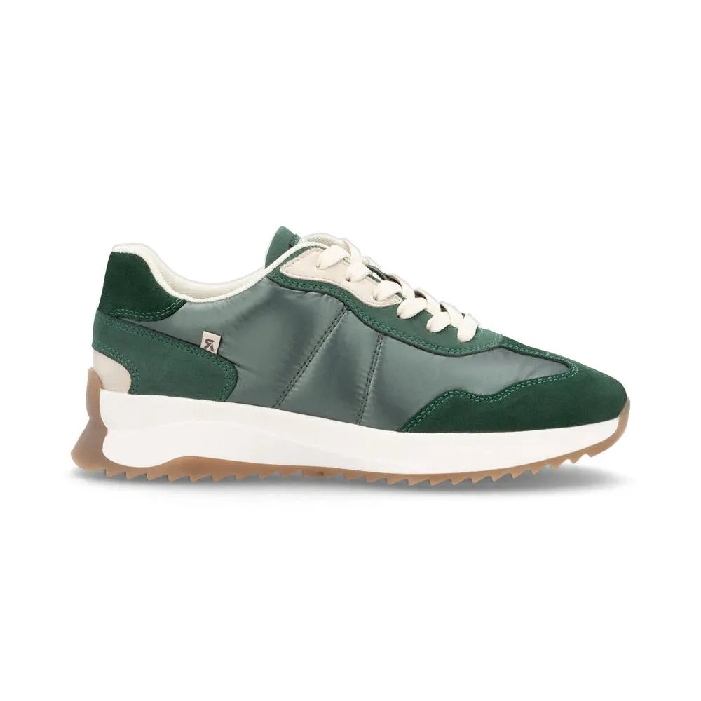 REVOLUTION RETRO STREET SNEAKER GREEN FOIL - WOMENS