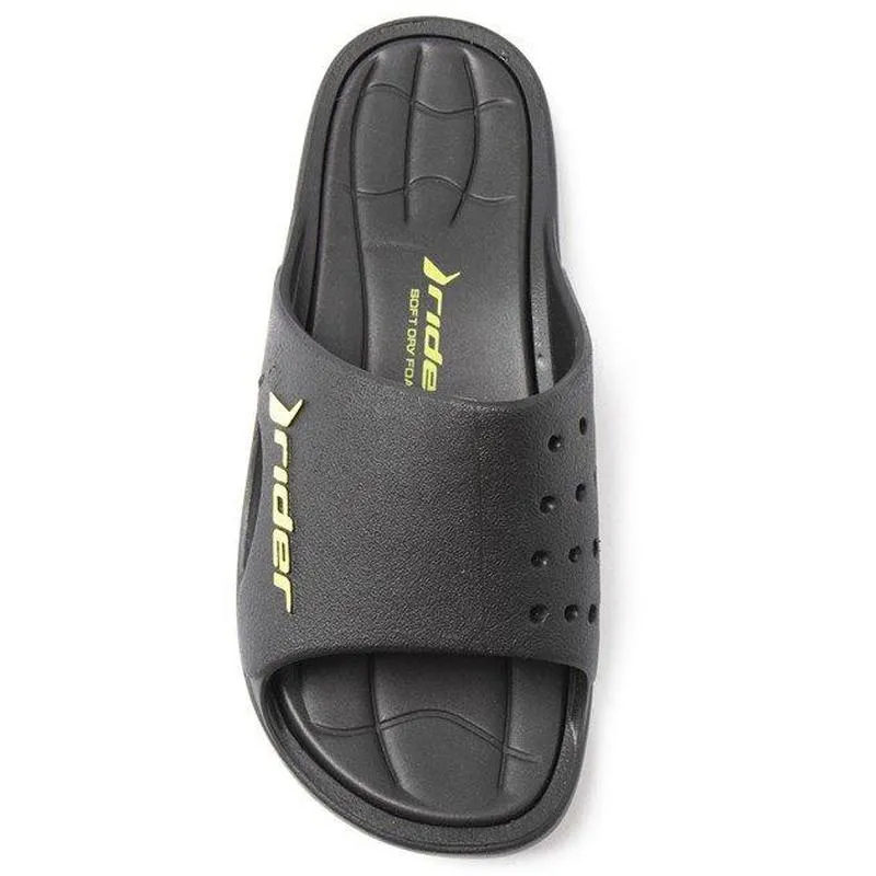 Rider Bay 23 Black Beach Men's Sliders - Black