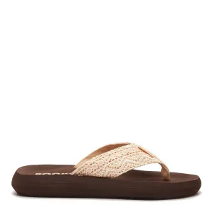 Spotlight Natural Crochet Flip-Flops