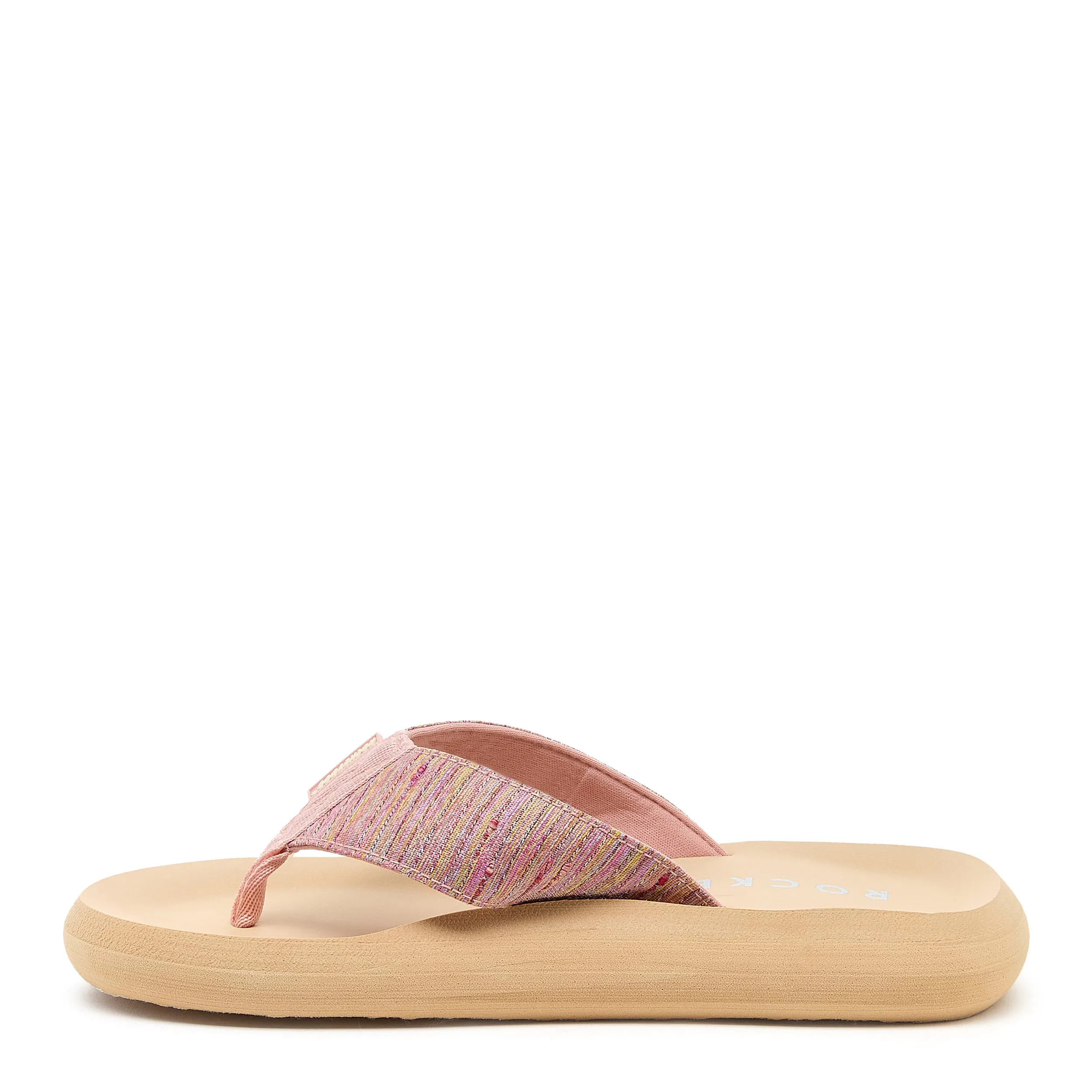 Spotlight Pink Perry Stripe Flip Flop