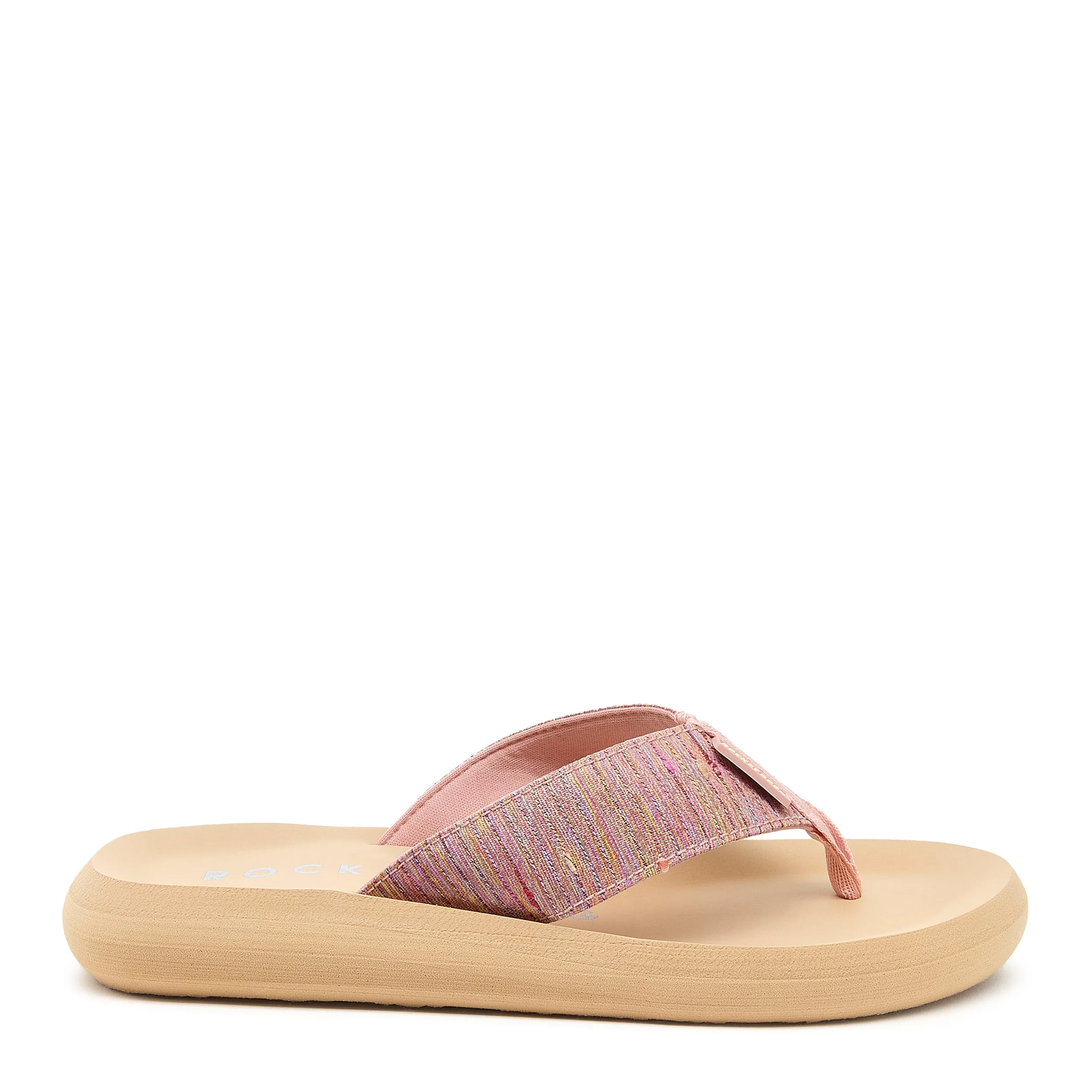 Spotlight Pink Perry Stripe Flip Flop