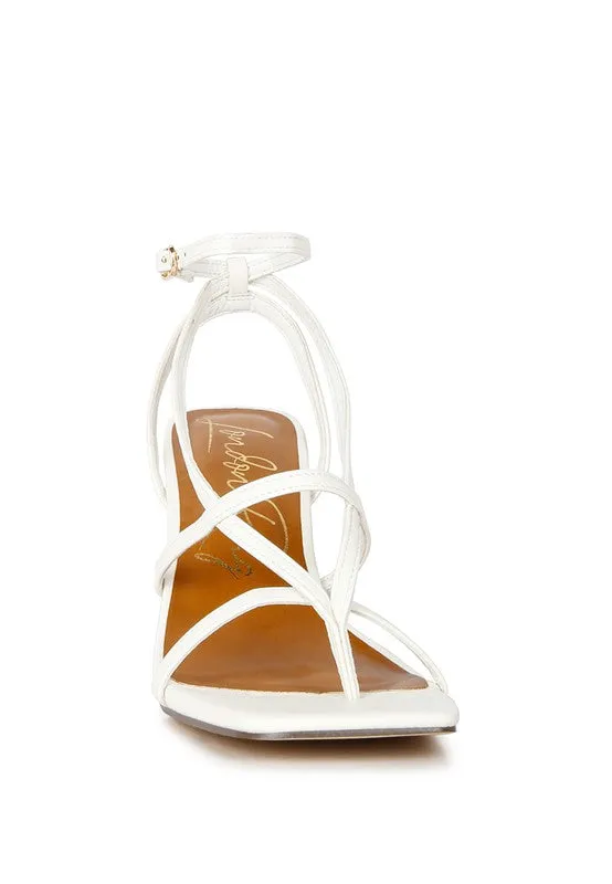 Stalker Strappy Ankle Strap Sandals