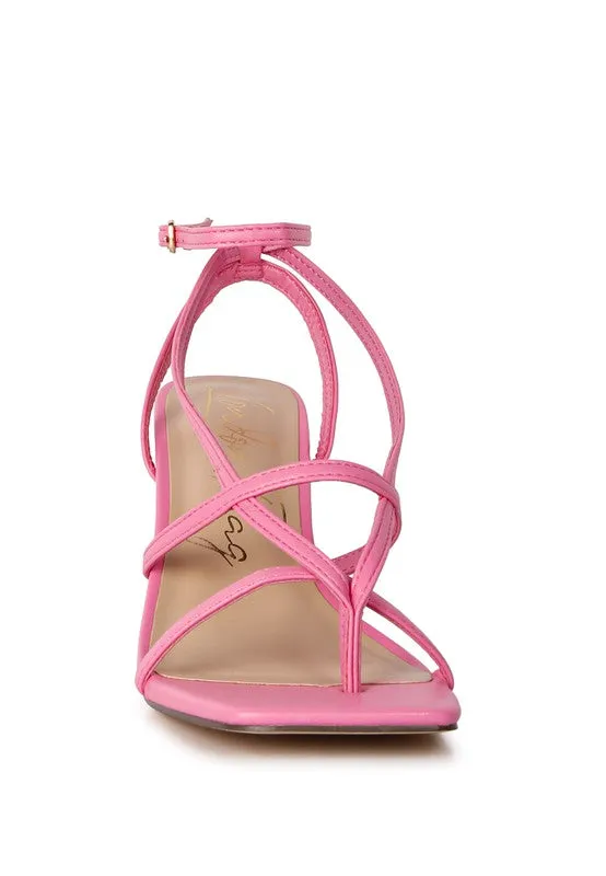 Stalker Strappy Ankle Strap Sandals