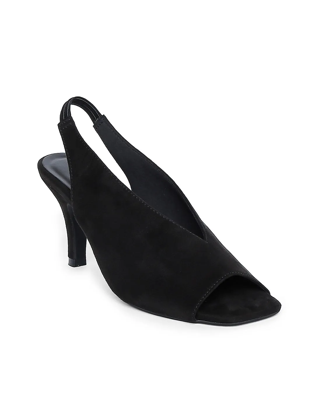 Tao Paris Isa 10014-02 Black Solid Heels