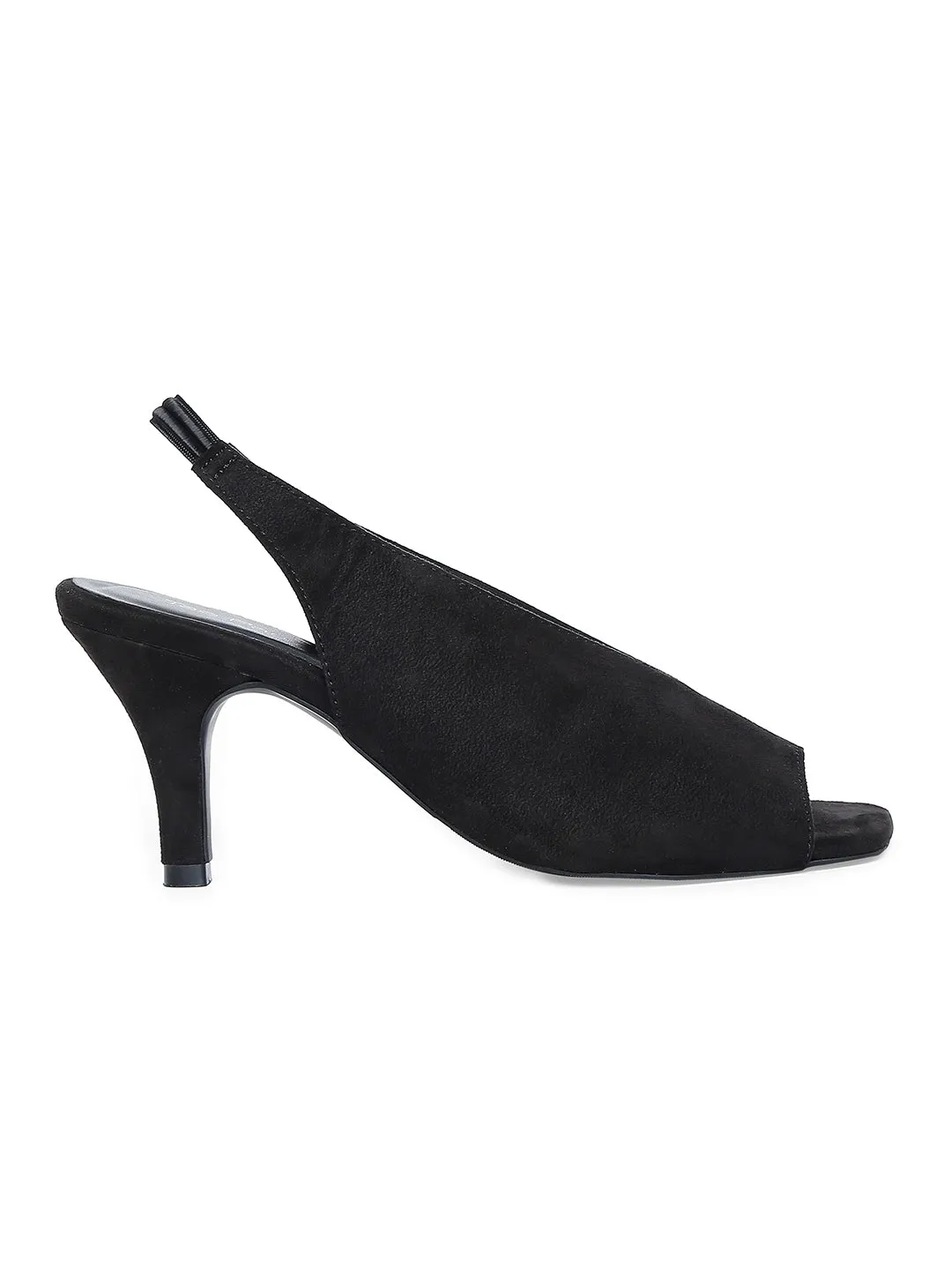 Tao Paris Isa 10014-02 Black Solid Heels