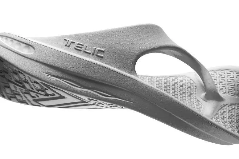 Telic Energy Flip Flop Dolphin Grey