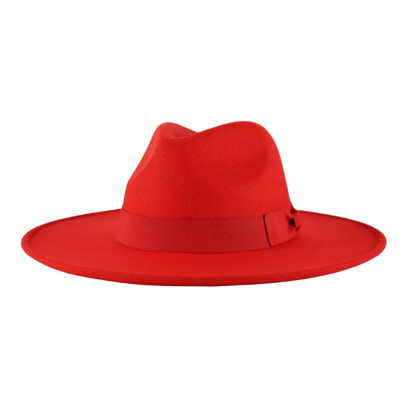 Tori Wide Brim - Red