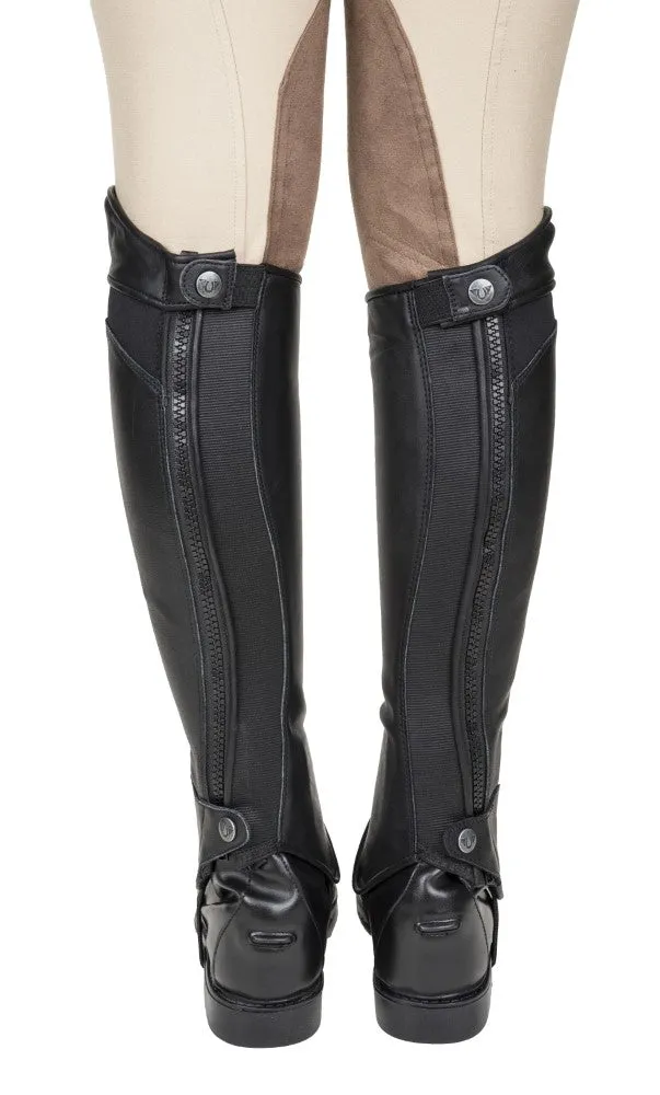 TuffRider Ladies Derby Leather Half Chaps