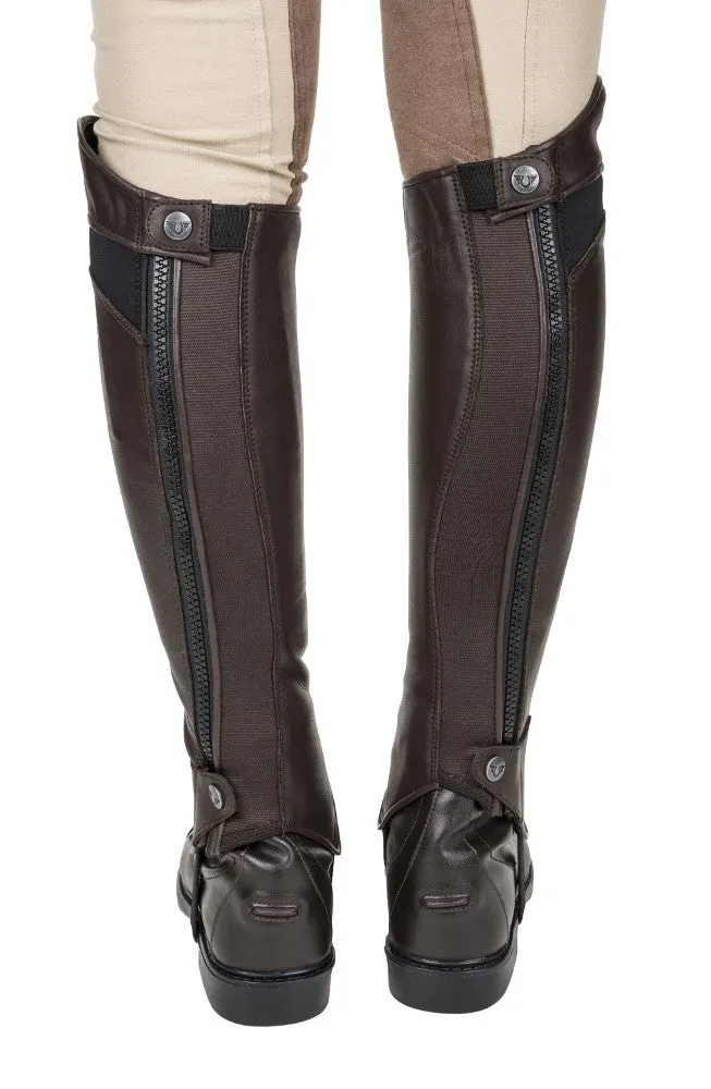 TuffRider Ladies Derby Leather Half Chaps