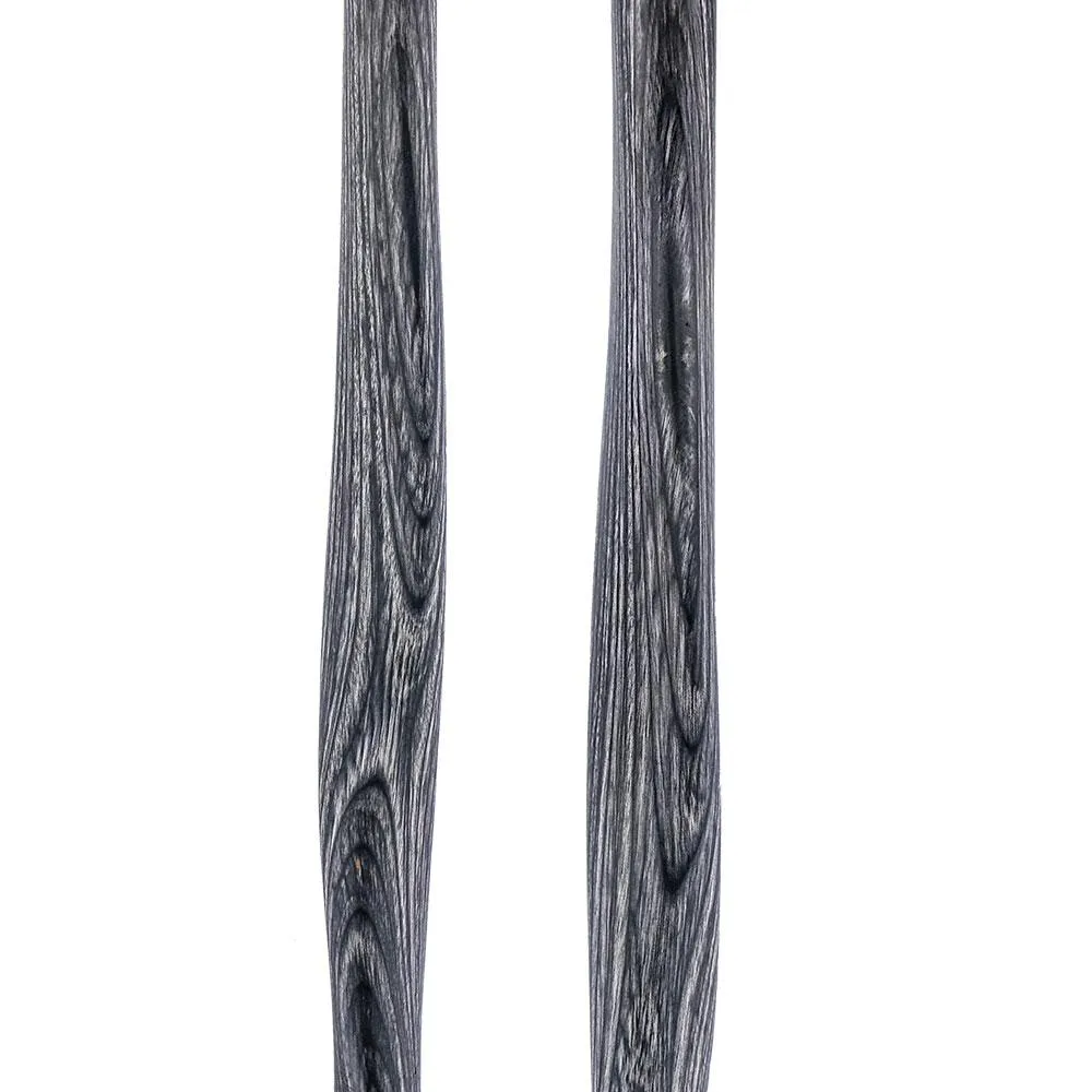 USA-Made Twisted Blackwood Cane: Stylish Colorwood Laminate