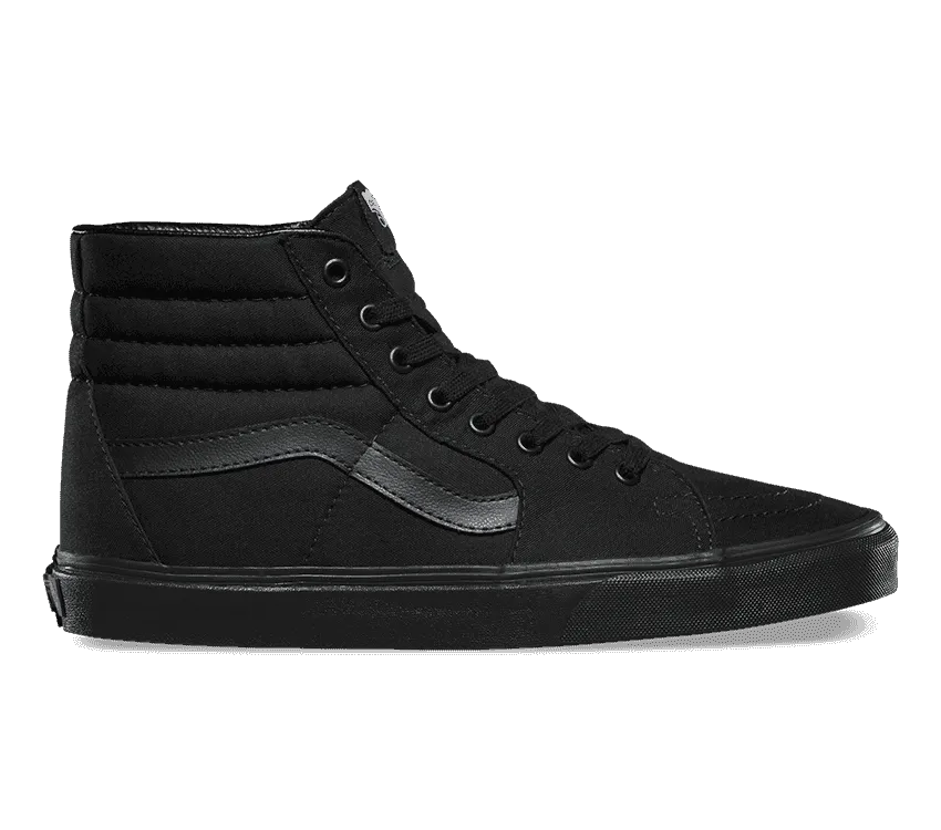 VANS SK8 HI - BLACK/BLACK