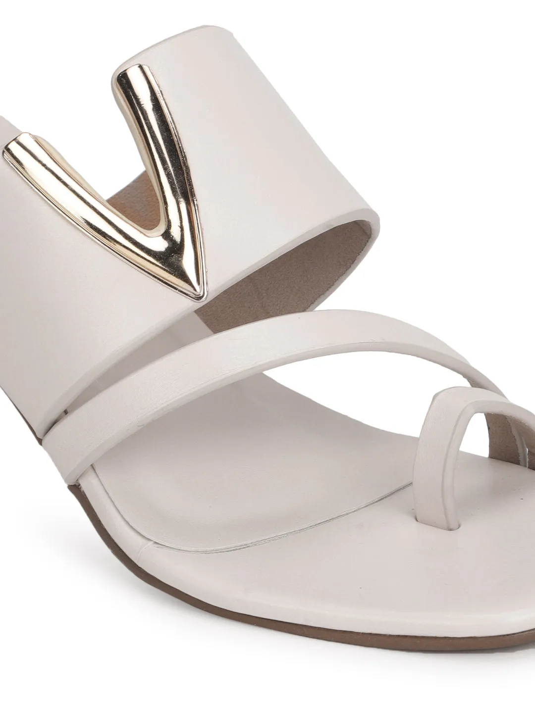 White PU Square Toe Stiletto Mules (TC-SLC-R502-WHT)