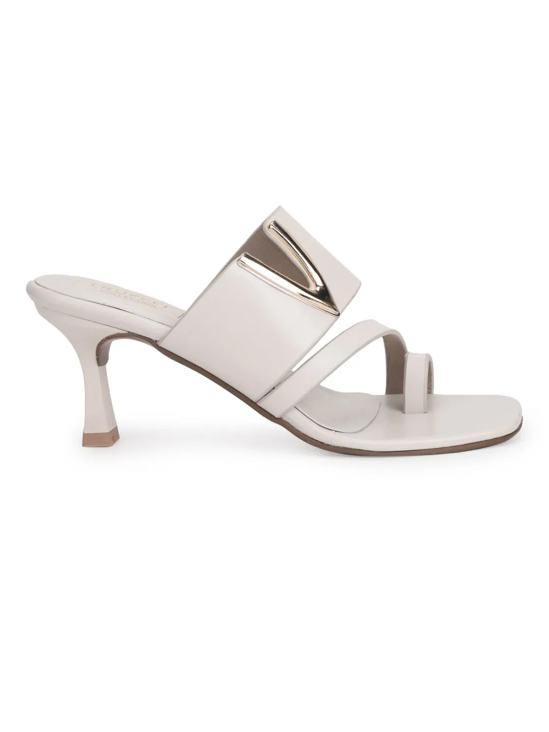 White PU Square Toe Stiletto Mules (TC-SLC-R502-WHT)