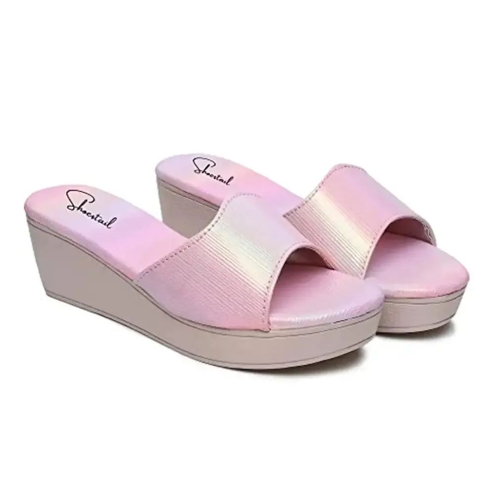 Women's Fashion Sandals | Flat Sandals| Trendy & Comfortable for all Formal & Casual Occasions Pink