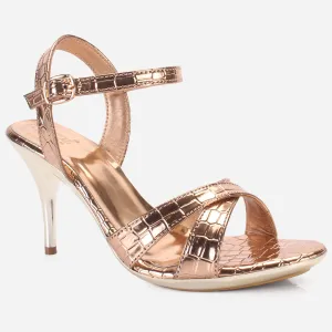 Womens "TABBAT" Shimmery Party Sandals